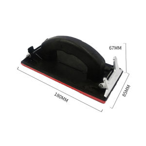 Need. Handheld Sandpaper Sheet Frame Holder Anti-slip Hand Sandpaper Holders Plastic Practical