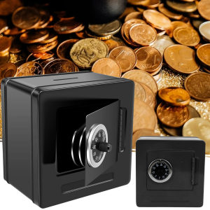 COD TaffGUARD T-116 Celengan Kotak Brankas Uang dan Emas Tahan Api Mini Home Safe Deposit Box