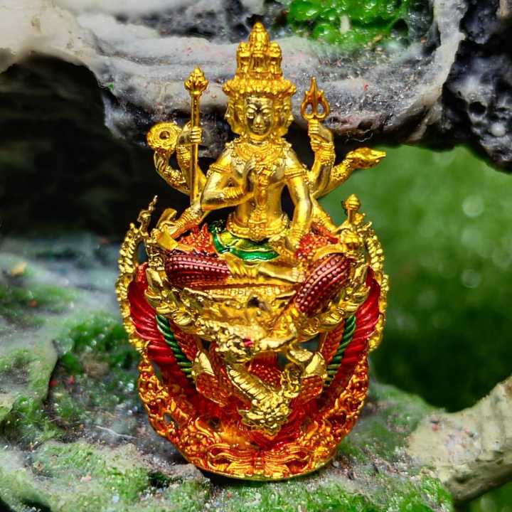 泰国佛牌Item 3 Phra Prom Buddhist 大梵天王四面神Lp Nikom