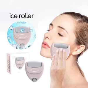 Ice Facial Massager Dan Ice Facial Roller Wajah Untuk Kulit Lebih Kencang Dan Merapatkan Pori-pori Wajah