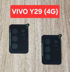 Tempered Glass Camera For Vivo Y29 4G Anti Gores Camera Full Black Belakang Handphone
