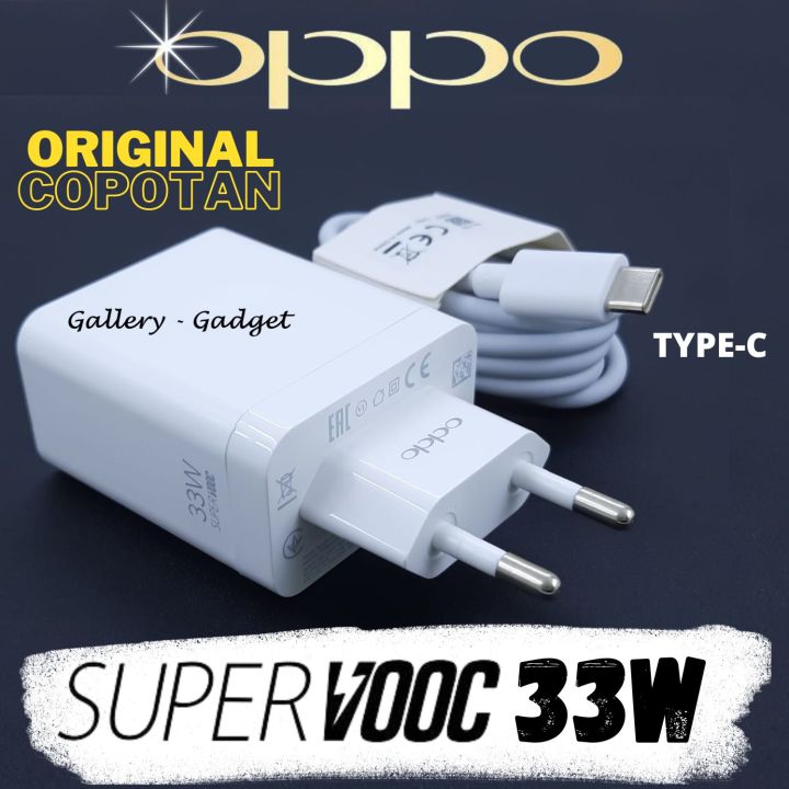 FOTO ASLI] Charger OPPO 33 watt Super Vooc Super Fast Charging