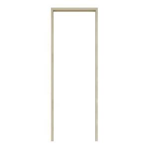 ประตูPVC ประตูห้องน้ำ 70×200 (สีครีม บานเรียบทึบ+ไม่เจาะลูกบิด) ประตูพีวีซี มีเก็บปลายทาง+พร้อมส่ง