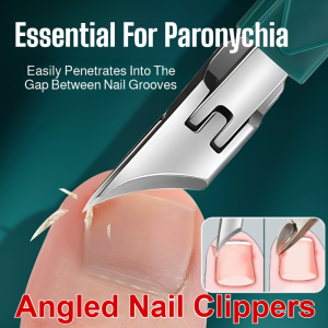 Nail Clipper Set for Ingrown Toenails Paronychia Professional Pedicure Tool Kit Pointed Mouth Nail Trimmer for Cutting Skin Grown Nails