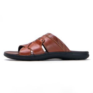 Sandal  Kulit  Pria  Slop Premium Quality LS444