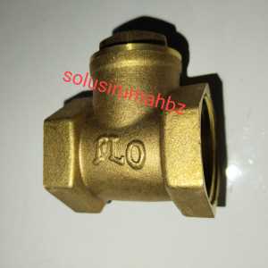 Swing Checkvalve Klep Tabok 1 INCH check valve Merk FLO