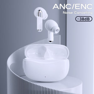 MIXTONE Tai nghe Bluetooth không dây ANC ENC chống ồn sâu Điều khiển cảm ứng Âm thanh stereo HiFi âm bass mạnh có microphone