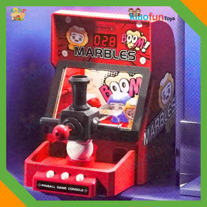 Board Game Pinball Machine Game Mainan Edukasi Anak Tembakan Pinball dengan Lampu & Musik