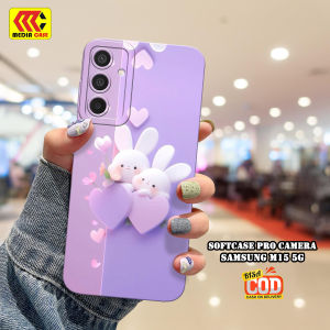 Case Samsung Galaxy M15 5G Terbaru - Motif Kelinci Lucu - Casing Samsung M15 5G - Softcase Samsung M15 5G - Kesing Hp - Silikon Hp - Cover Hp - Aksesoris Handphone - Skin Hp - Motif Cowo - Motif Cewe