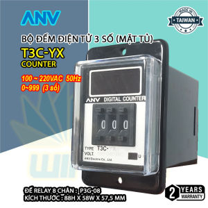 Bộ đếm điện tử 2 & 3 số (mặt tủ) counter