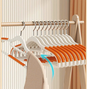 Móc Treo Quần Áo Chống Trượt Đầu Móc Xoay 360 độ Chất Nhựa Cao Cấp Bền Bỉ Chịu Được Vật Nặng