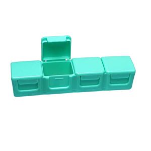 CILL Portable Mini Storage Container Medicine Organizer Cut Compartment Travel Pill Case Pill Dispenser Medicine Pill Box Pill Box