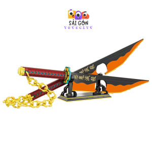 Đồ Chơi Lắp Ráp Kiểu LEGO Mô Hình Âm Trụ Uzui Tengen Trong Kimetsu no Yaiba DK1507 Với 1478 PCS