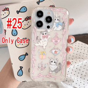 Casing ITEL A70 A50 RS4 P65 infinix Hot 50 40 30i 30 20S 20 12i 12 VIP 11S 11 4G 20Pro 10T 10 9 Play 10S 10 Pro GT NFC Smart 6 5 2021 Romantic bow ribbon edge Floral cat Tailor anti-fall Phone Case TM 24
