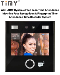 ❤️ ABS-AI11F Dynamic Face & Fingerprint Recognition Terminal