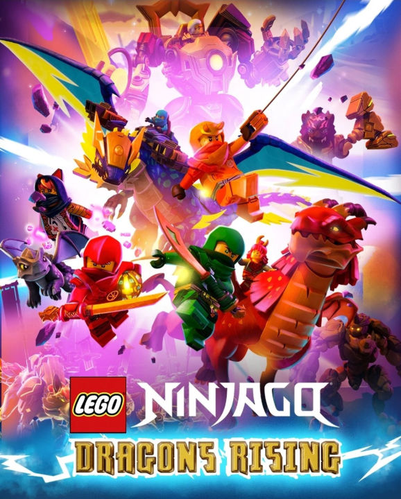 Ninjago Dragons Rising Season 2023 20 Episode Disc