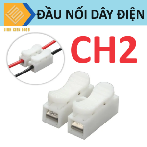 [ 4 CÁI ]  Đầu nối dây điện CH2 kẹp dây cỡ 28-12AWG 10A 220V