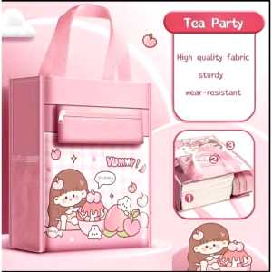 Tas les anak books hand bag cute polos Map A4 stationary organizer paper tas jinjing Korea tas kawaii terbaru tas sanrioo lucu TAS premium