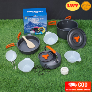 nesting 308 cooking set ds 308 nesting alat masak camping