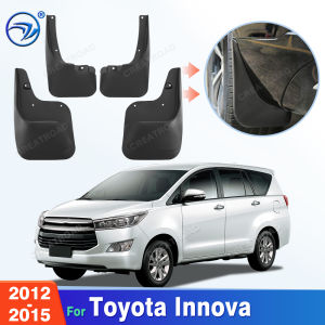 For Toyota Innova 2012 2013 2014 2015 Fender Mudflaps Splash Guards Mudguards Mud Flaps Car Accessories