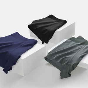 CMENIN 3Pcs ใหม่ผ้าฝ้ายเซ็กซี่ชายกางเกงนักมวยแพ็คกางเกงขาสั้นกางเกงว่ายน้ำชายชุดชั้นในนักมวยสำหรับชาย M1831