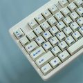 【Keycap Only】Side Engraved Vintage C64 Keycap CBM 64 Commodore 64 Keyboard keycap 153 Keys Cherry Profile PBT Sublimation With 2U 1.75U Shift For Cherry MX Switch Mechanical Keyboard Keychron/RK61/GK61/Anne Pro 2. 