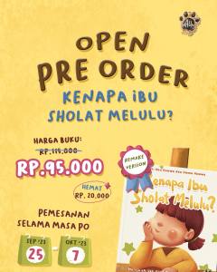 Family Buku Anak Boardbook Kenapa Ibu Sholat Melulu Haum Publishing / Buku Edukasi Anak / Buku Anak Balita