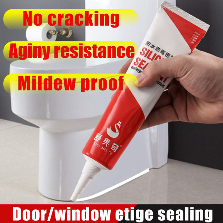 【Waterproof and leakproof】glass glue sealant 120ml/220ml sealant for ...