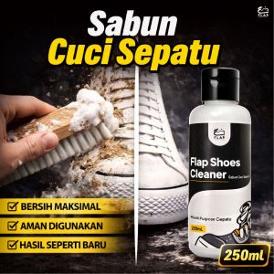 Flap Shoes Care - Shoe Cleaner - Cairan Sabun Pembersih Sepatu Putih dan Warna Suedecleaner