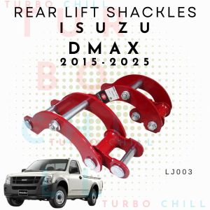 ERMETIQ REAR SHACKLES 2.5INCHES for ISUZU DMAX 2015-2025 COMFORT LIFT