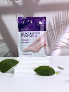 Foot Peeling Mask - 5 Pack Exfoliating Foot Peel Mask for Dry Cracked Feet - Baby Soft Foot Mask Socks for Removing Dead Skin Cracked Heels and Calluses - Lavender Shea Butter Aloe - Women and Men