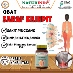 Stenosifit Obat Sakit Pinggang Saraf Kejepit Encok Tulang Belakang Paling Ampuh