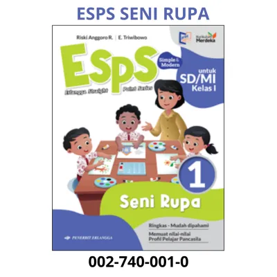 ESPS SENI RUPA KELAS 124 & 5 SD/MI KUR.MERDEKA - ERLANGGA
