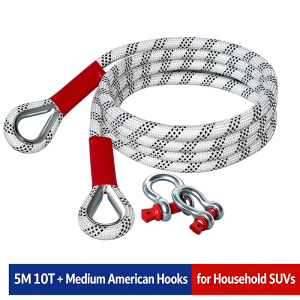 Car Emergency Rescue Rope 10 Tons Special Impact Resistant Tow Rope Car Tow Rope Car Rescue Accessories