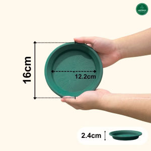 Đĩa nhựa mỏng nhẹ lót chậu cây VIETPOT màu xanh cây cảnh trang trí nhà vườn ban công