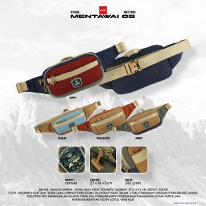 Tas Pinggang / Waist Bag Pria Mentawai 05 Arei Outdoorgear