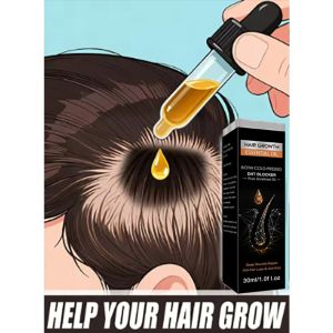 Get Thicker Healthier Hair: Lightweight Hair Growth Treatment (Anti-Hair Loss + Non-Greasy!)