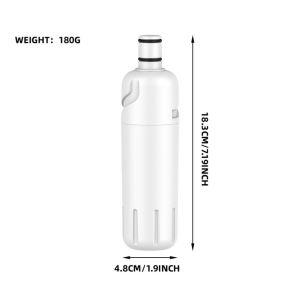 OOC Compatible Design Refrigerator Water Filter Easy Installation Multiple Models Fit Water Filter Replacement Filter Cartridge Replacement Cartridge Home Refrigerator