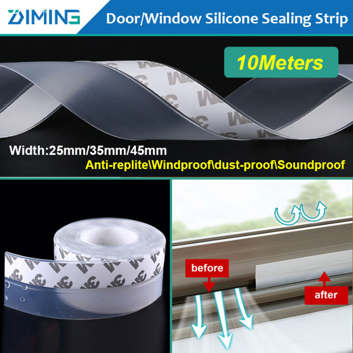 10 Mét 3M Tự Dính Cửa Sổ Dải Con Dấu Thời Tiết Dải Phía Dưới Cửa Con ...