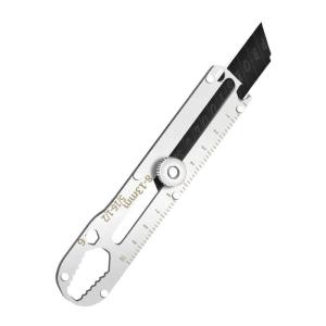 cutter 9 in 1 multifungsi pisau peso kater karter serbaguna stainless pembuka skrup mur 8-13mm