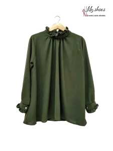 LILY SHOES -  Dm23 Baju Blouse Wanita Moscrape Premium trendy