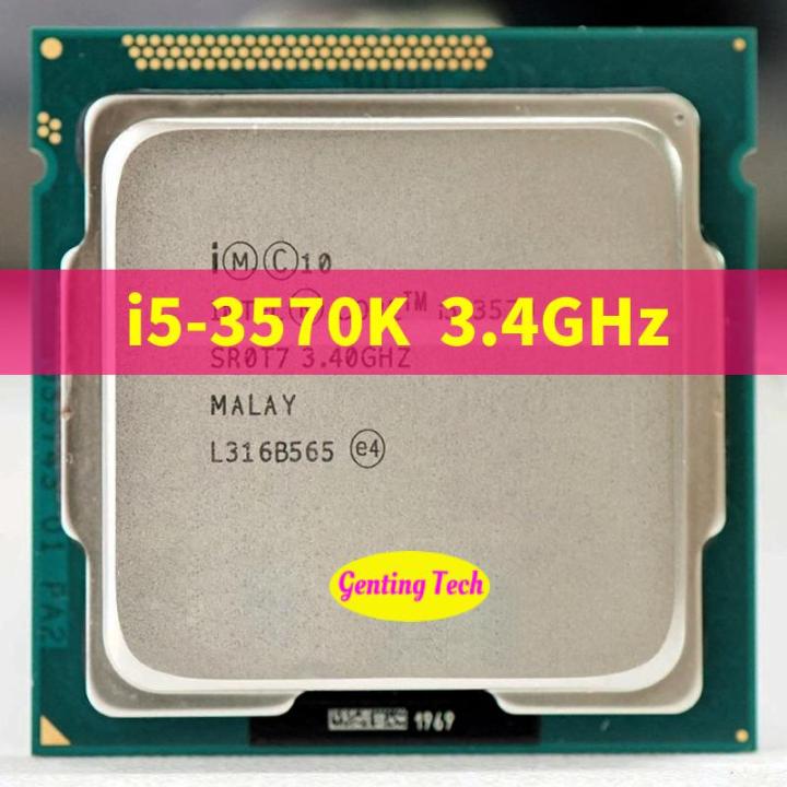 Intel Core i5-3570K i5 3570K 3.4GHz 6M Core-Quad Desktop Processor CPU ...