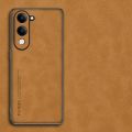 Casing for Vivo Y04 VivoY04 Y29S V2430 4G Luxury lambskin leather phone case camera protection shockproof anti-fall fashion protection. 