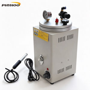 PHYHOO Jewelry Wax Injector Machine Stainless Steel Digital Control 150 Manual Adjust Knob for DIY Casting