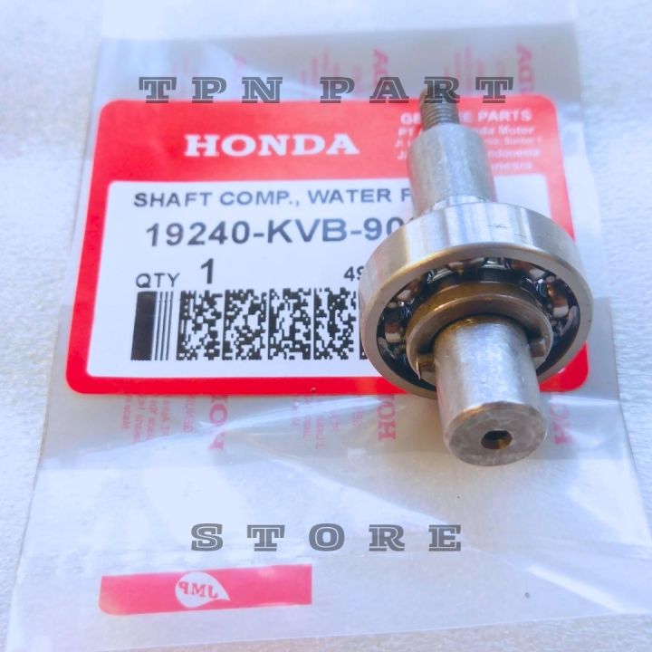 Shaft comp waterpump as bearing water pump vario 110 karbu carbu old