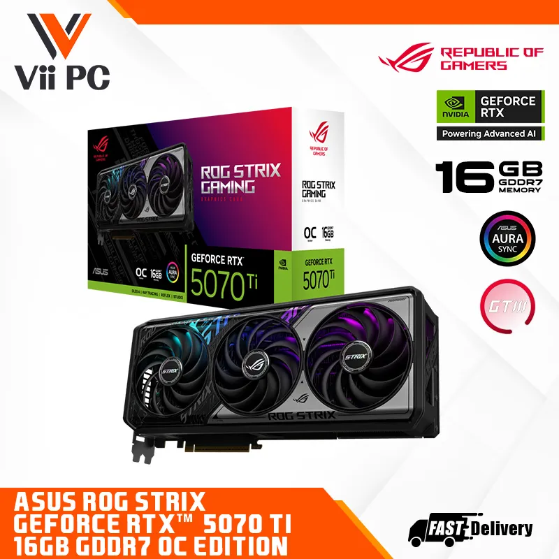 ASUS ROG Strix GeForce RTX 5070 Ti / RTX 5070TI / RTX 5070 TI 16GB