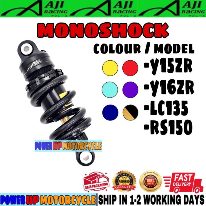 Y15ZR Y15 Y16ZR Y16 LC135 V1 V2 V3 V4 V5 V6 RS150 AJI RACING MONOSHOCK MONO ADJUSTABLE BIG