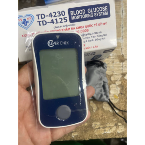 máy không kèm que Clever Chek TD 4230 – Máy Thử Đường Huyết Tiện Lợi Dễ Sử Dụng Tại Nhà