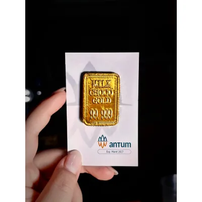 COKLAT ANTUM Emas Mini Gift Souvenir Angpao Imlek Natal Lebaran Seserahan Ulang Tahun Kondangan Nikahan Tunangan Wisuda Kelulusan