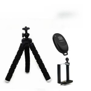Máy ảnh giá đỡ điện thoại di động ba chân giá ba chân xốp bạch tuộc chân máy mini ba chân đa năng 360 độ giá đỡ ba chân bạch tuộc phản xạ ống kính đơn